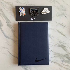 Nike Notebook + Pin set